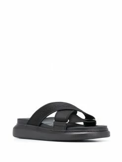 Alexander McQueen oversized hybrid slides