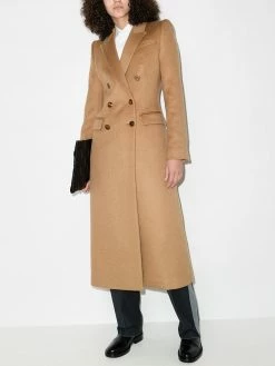 Alexander McQueen double-breasted long coat