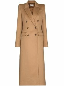Alexander McQueen double-breasted long coat