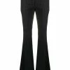 Alexander McQueen pinstripe flared trousers