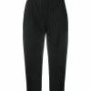 Alexander McQueen glitter pinstripe high waist trousers