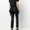 Alexander McQueen ruffled draped top