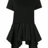 Alexander McQueen ruffled draped top
