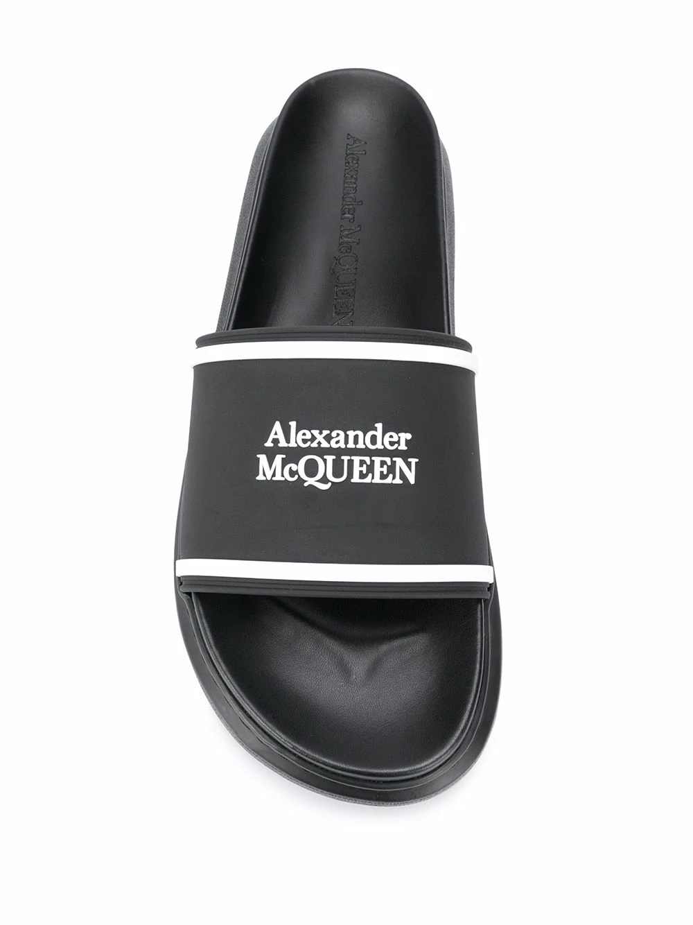 Alexander McQueen Logo pool slides 4 Alexander McQueen logo pool slides