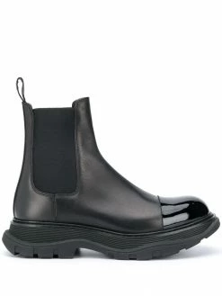 Alexander McQueen chunky Chelsea boots