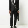 Alexander McQueen printed single-breasted blazer