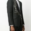 Alexander McQueen printed single-breasted blazer