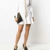 Alexander McQueen mesh-chain embellished knitted dress