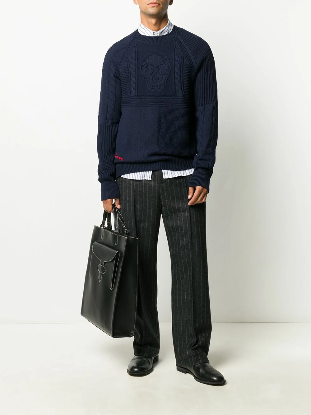 Alexander McQueen Skull knit jumper 2 Alexander McQueen skull knit jumper