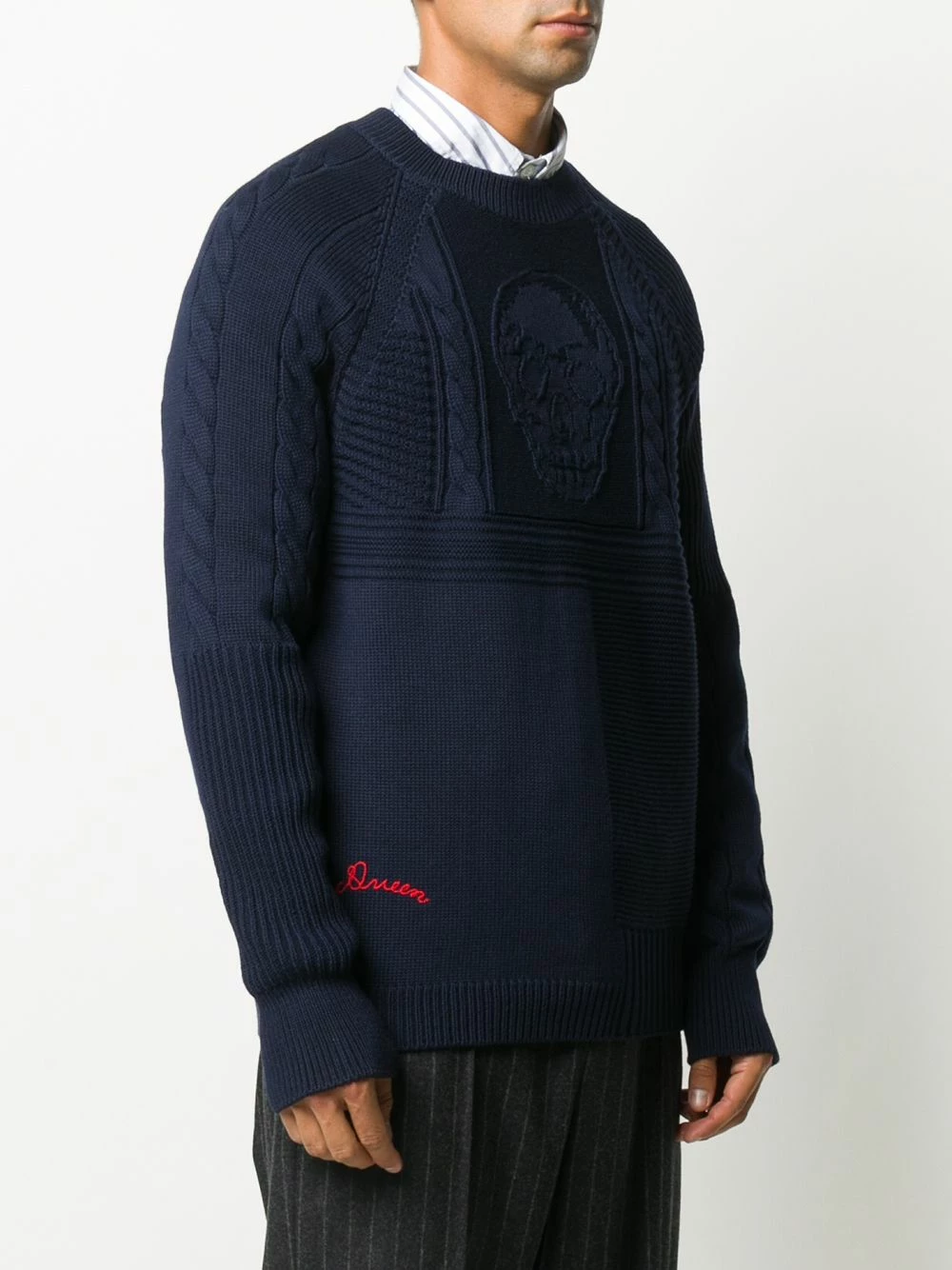 Alexander McQueen Skull knit jumper 3 Alexander McQueen skull knit jumper