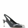Alexander McQueen Spike stud slingback pumps 5 Alexander McQueen spike-stud slingback pumps