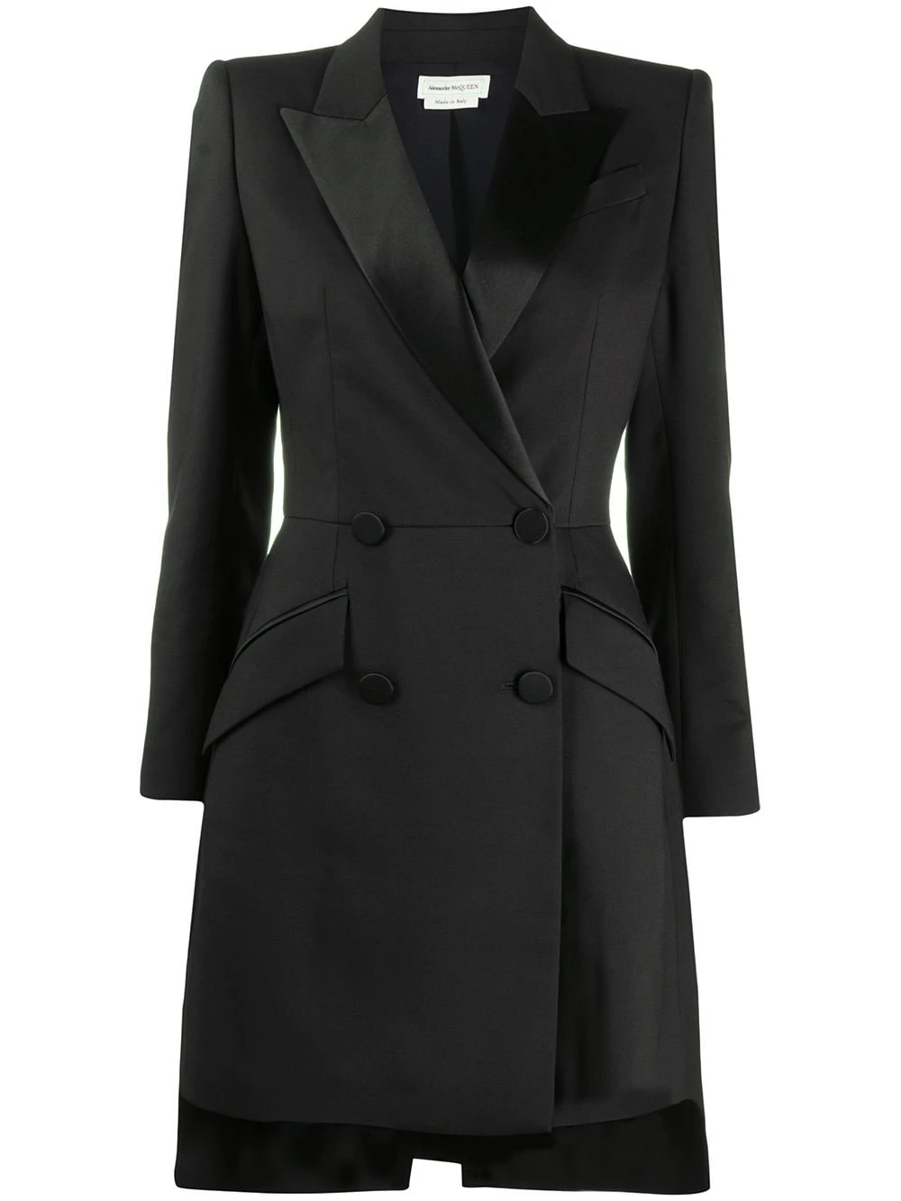 Alexander McQueen Double breasted blazer dress 1 Alexander McQueen double-breasted blazer dress