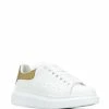 Alexander McQueen metallic Oversized low-top sneakers