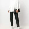 Alexander McQueen pleated silk blouse