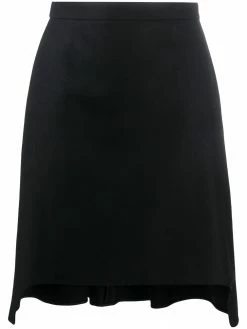 Alexander McQueen pleated A-line skirt