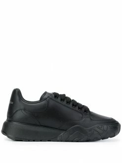 Alexander McQueen Court leather low-top sneakers