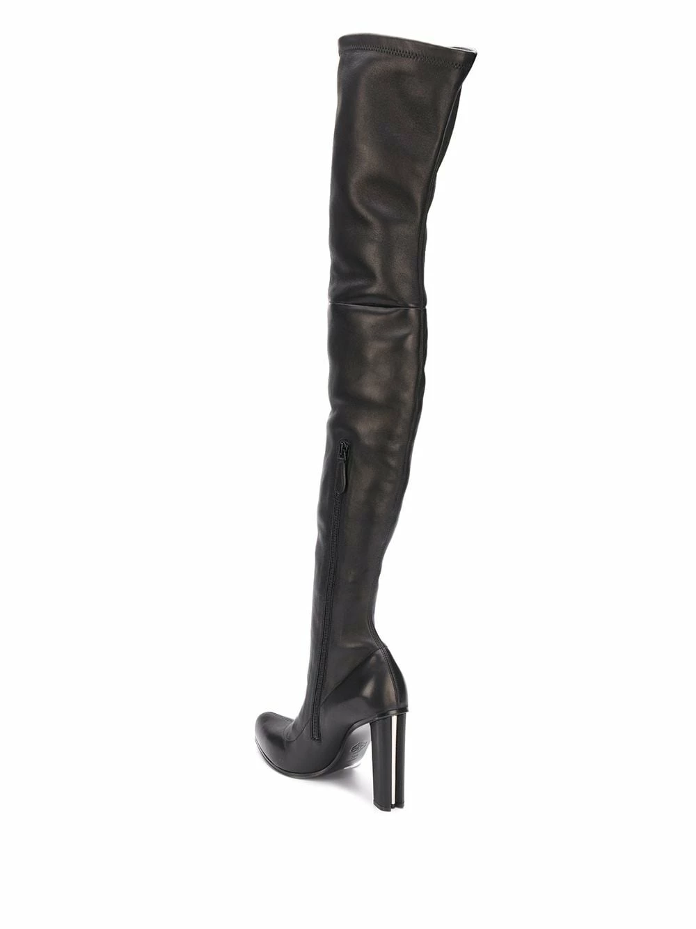 Alexander McQueen Knee high leather boots 3 Alexander McQueen knee-high leather boots