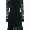 Alexander McQueen Ottoman knit mini dress