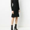 Alexander McQueen Ottoman knit mini dress