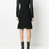Alexander McQueen Ottoman knit mini dress