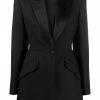 Alexander McQueen high-low blazer