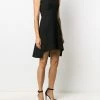 Alexander McQueen Asymmetric hem fitted short dress 9 Alexander McQueen asymmetric-hem fitted short dress