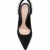 Alexander McQueen Crystal embellished slingback pumps 7 Alexander McQueen crystal-embellished slingback pumps