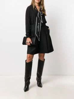 Alexander McQueen crocodile-effect clutch bag