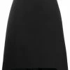 Alexander McQueen cut-out hem flared skirt