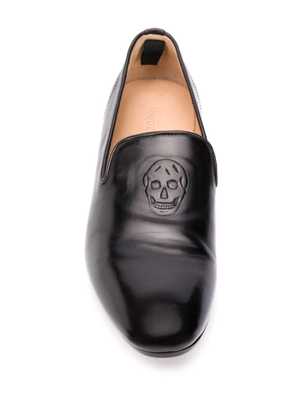 Alexander McQueen Embossed skull slippers 4 Alexander McQueen embossed skull slippers