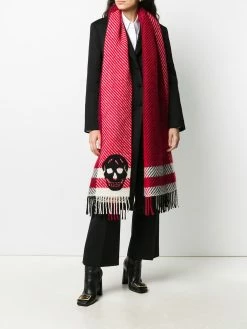 Alexander McQueen striped long scarf