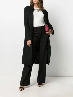 Alexander McQueen crystal-embellished crew neck jumper