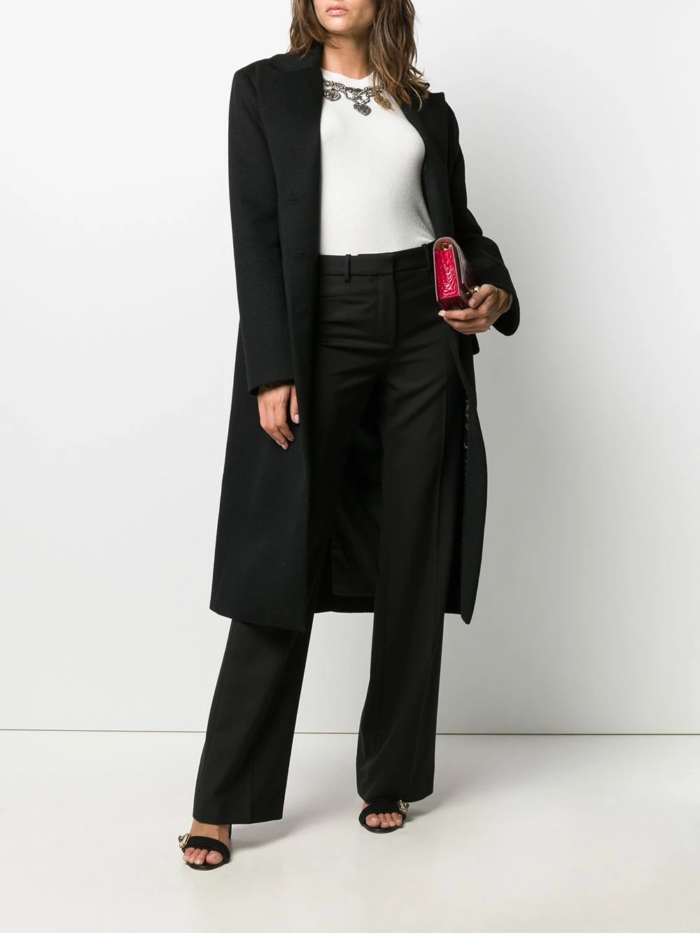 Alexander McQueen Crystal embellished crew neck jumper 2 Alexander McQueen crystal-embellished crew neck jumper