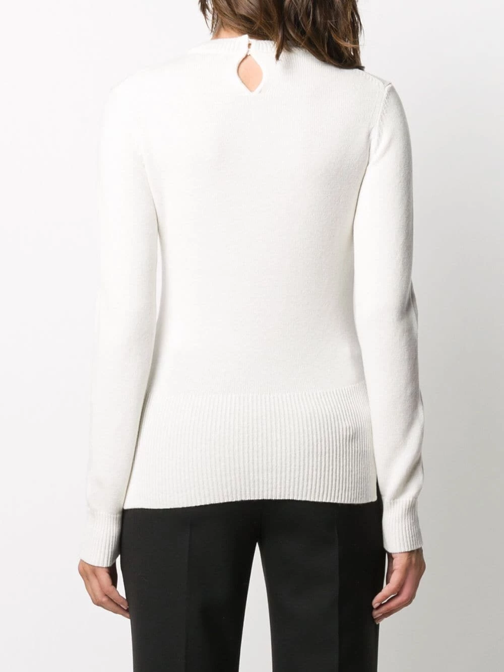 Alexander McQueen Crystal embellished crew neck jumper 4 Alexander McQueen crystal-embellished crew neck jumper