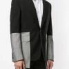 Alexander McQueen Two tone single breasted suit jacket 7 Alexander McQueen two-tone single-breasted suit jacket