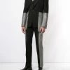 Alexander McQueen Two tone wool tailored trousers 8 Alexander McQueen two-tone wool tailored trousers