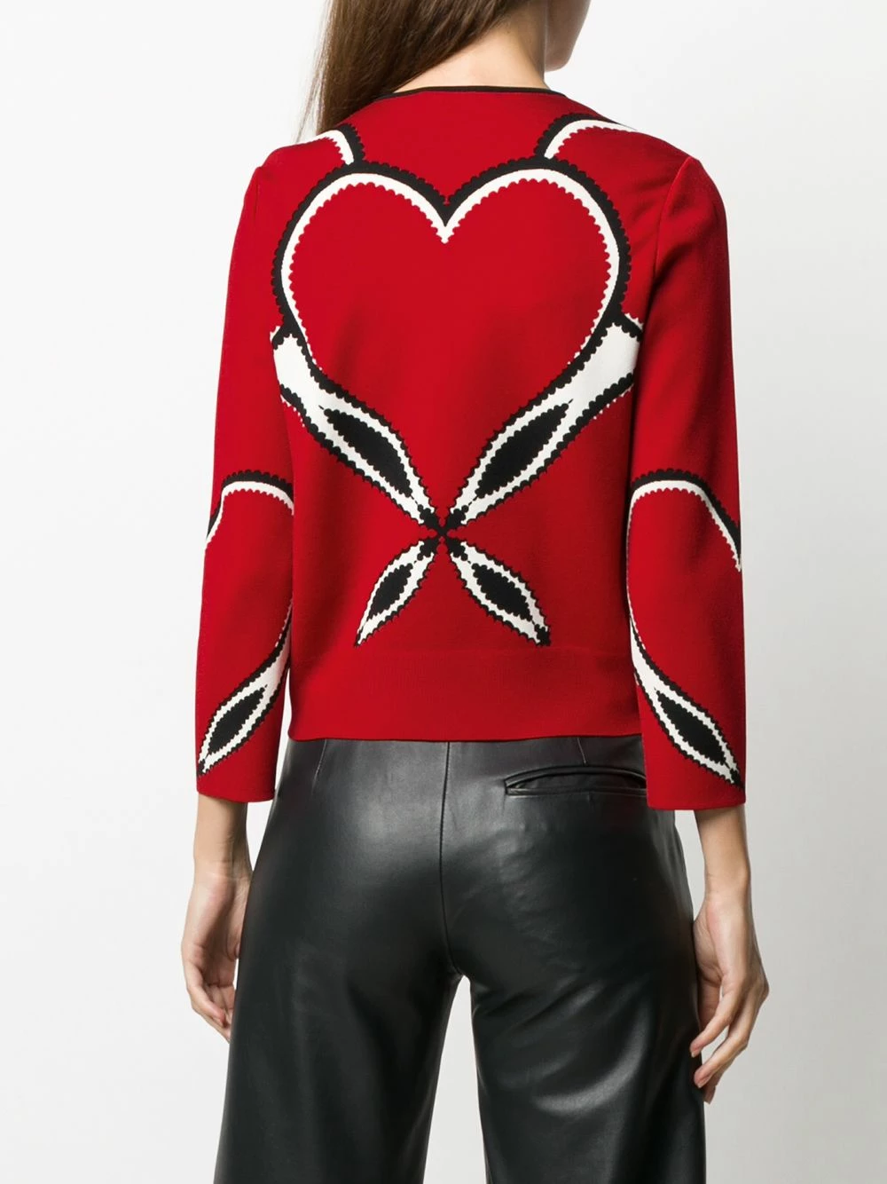 Alexander McQueen Intarsia knit jumper 4 Alexander McQueen intarsia knit jumper