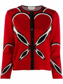 Alexander McQueen intarsia knit jumper
