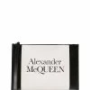 Alexander McQueen embossed logo colour block clutch