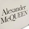 Alexander McQueen embossed logo colour block clutch