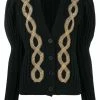Alexander McQueen embellished knitted cardigan