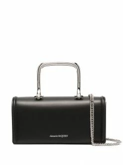 Alexander McQueen logo tote bag