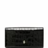 Alexander McQueen skull-embellished continental wallet