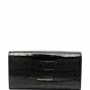 Alexander McQueen skull-embellished continental wallet