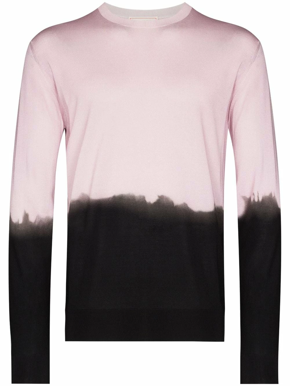 Alexander McQueen Dip dye crew neck jumper 1 Alexander McQueen dip-dye crew-neck jumper