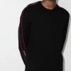 Alexander McQueen Logo tape wool jumper 6 Alexander McQueen logo-tape wool jumper