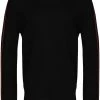 Alexander McQueen logo-tape wool jumper