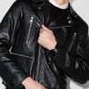Alexander McQueen leather biker jacket
