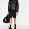 Alexander McQueen leather biker jacket
