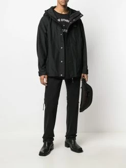 Alexander McQueen Harness logo-print belt bag